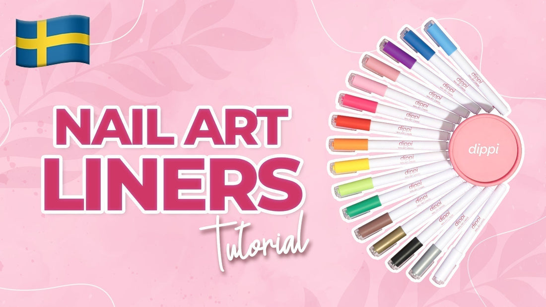 Nail Art Liners – Så gör du perfekta linjer och nageldesigner hemma