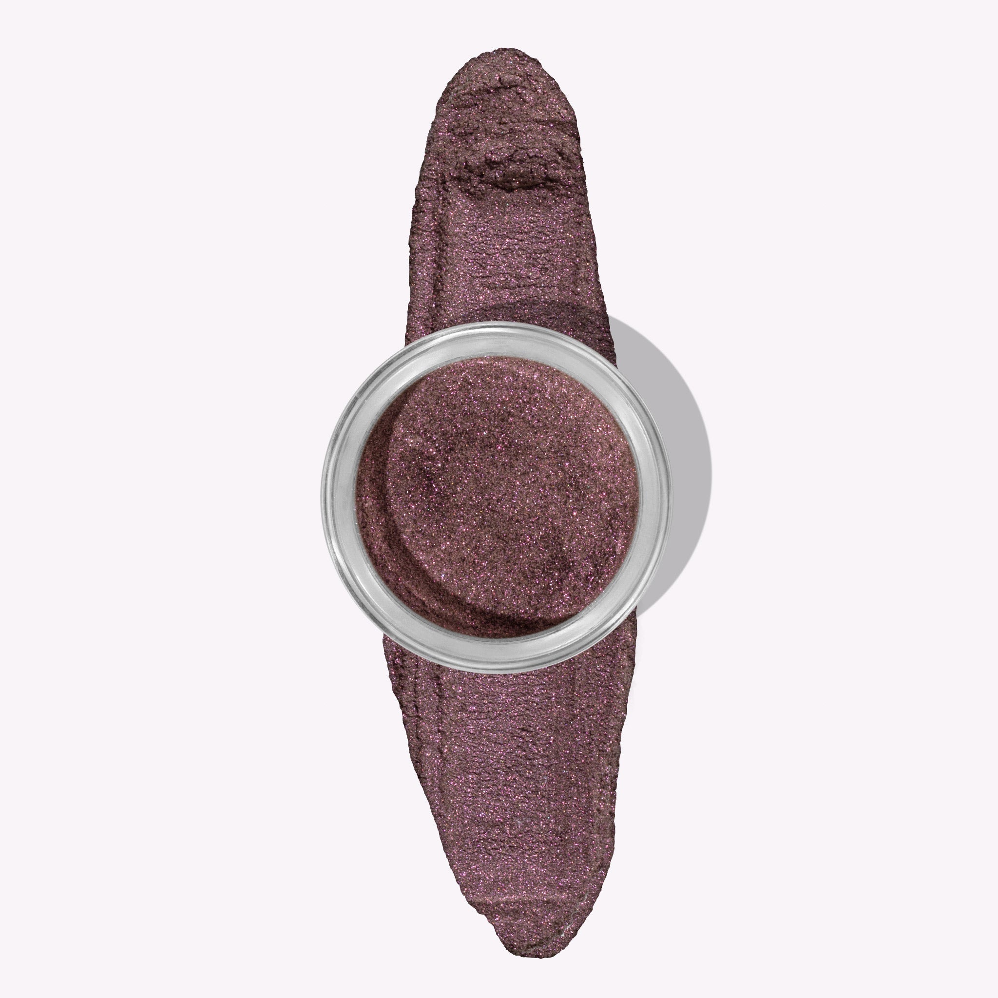 Mörklila Amethyst nagelglitter, perfekt för nageltrender 2024 och inspirerande naglar hemma.