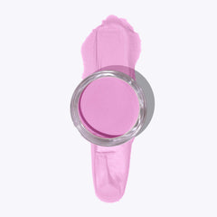 Glisten Up genomskinligt rosa nagellack för nageltrender 2024. Perfekt för hållbara naglar hemma och nagelkit, gör dina naglar till festens mittpunkt